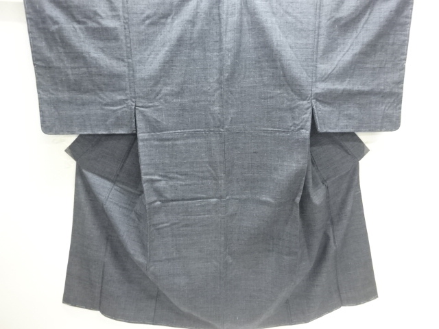 未使用品　手織り紬男物着物